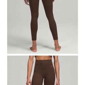 Lululemon Like New Align High-Rise Pant 25" Java
